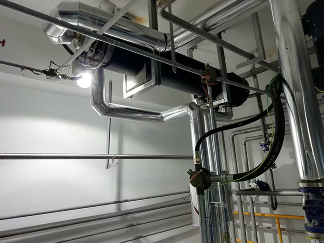 湖南某医药公司全氟列管冷凝器运行项目