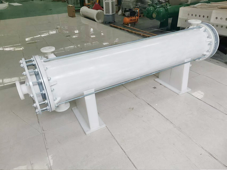 钒电解液内外置换热器