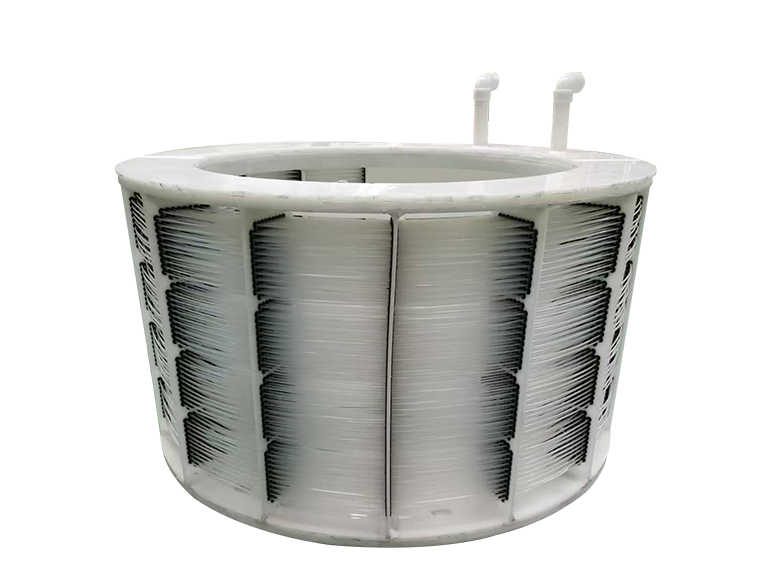 反应釜内置入四氟换热器