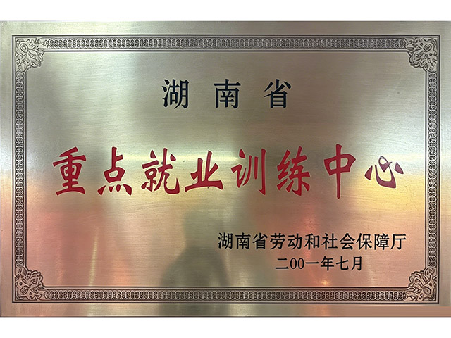 湖南省重点就业训练中心