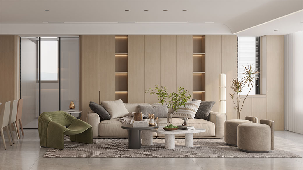 北欧原木风格·龙湖春江悦