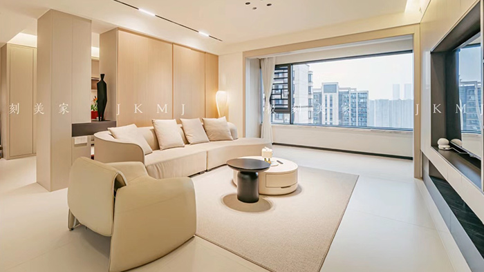 长沙-龙湖天宸原著-160m²现代奶油