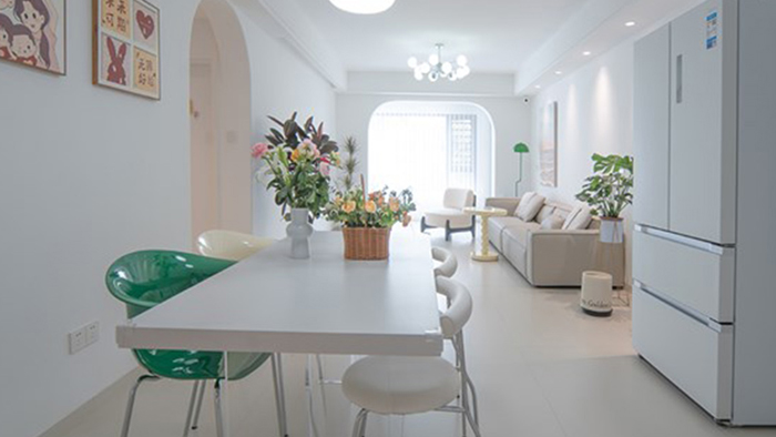 五矿万镜蓝山125m²·现代奶油风