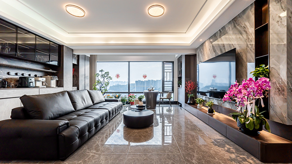 12.8w打造现代风格的家143m² | 丽尔曼顿全房全屋整装