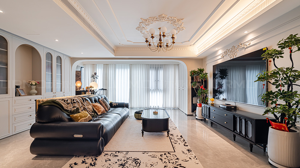 18.8w打造法式復古風格的家126m2 | 麗爾曼頓全房全屋定制