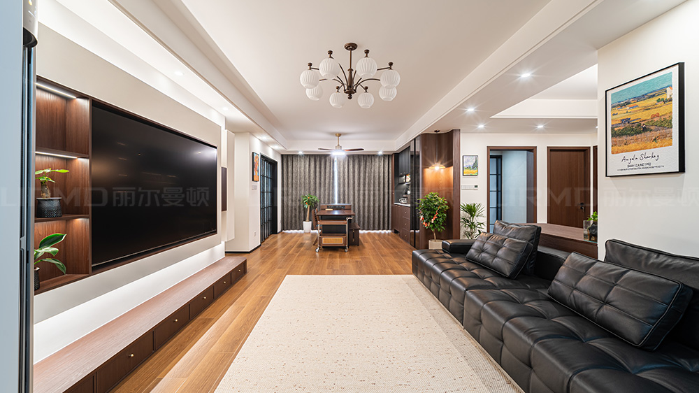 16.8w打造中古风格的家136m² | 丽尔曼顿全房全屋定制