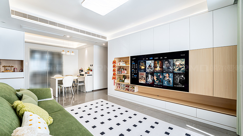 10.8w打造現代風格的家128m2 | 麗爾曼頓全房全屋定制