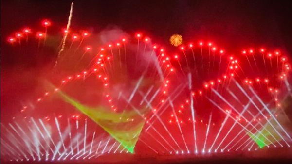 2023年2月吉林双辽元宵焰火燃放