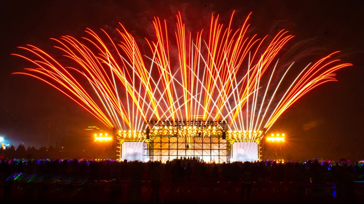 2023年10月湖北(仙桃)黄鳝节焰火燃放