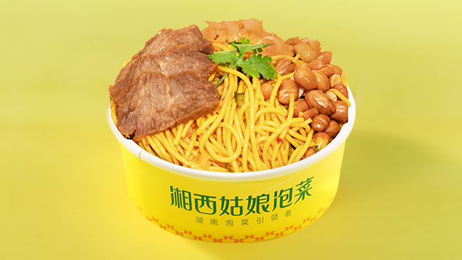 卤牛肉凉面