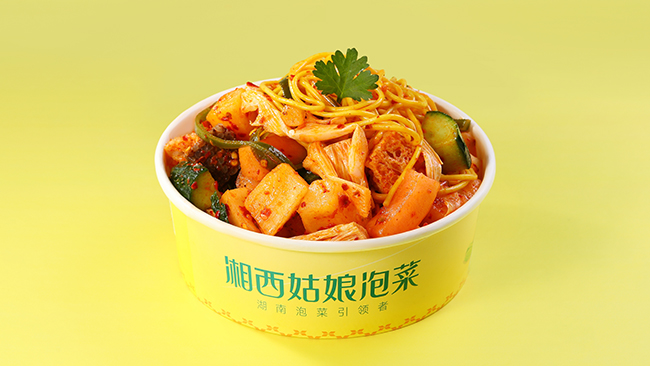 什锦泡菜拌面