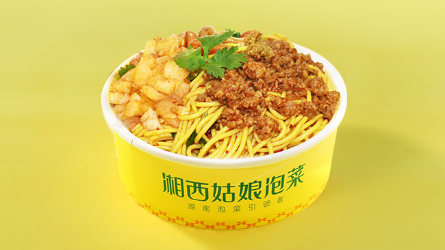 肉沫凉面
