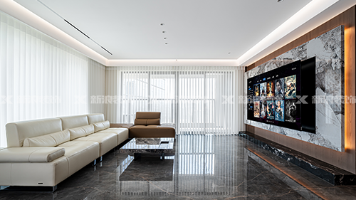 220㎡现代意式质感在线 回家像是拍电影|长沙全屋整装