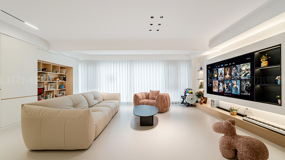 16.8w打造原木奶油风格的家177m² | 丽尔曼顿全房全屋定制