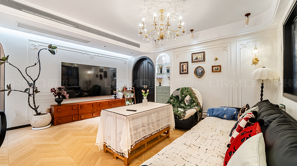 12.8w打造法式风格的家120m² | 丽尔曼顿全房全屋定制